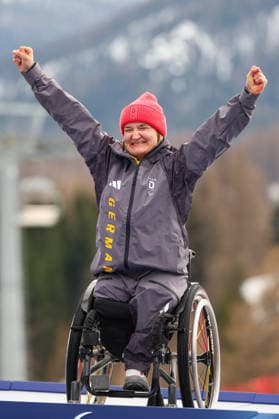 Milano Cortina 2026 Paralympic Winter games, Winterspiele,Spiele, Summer games - Para Alpine Skiing Anna-Lena Forster vom Team Deutschland gewinnt Gold beim Para Alpine Skiing Giant-Slalom der Frauen bei Milano Cortina 2026 Paralympic Winter Games am 12.03.2026 *** Milano Cortina 2026 Paralympic Winter Games Para Alpine Skiing Anna Lena Forster from Team Germany wins gold in the womens Para Alpine Skiing Giant Slalom at Milano Cortina 2026 Paralympic Winter Games on 12 03 2026 Copyright: xBEAUTIFULxSPORTS MarcusxHartmannx