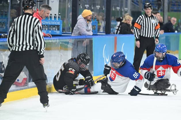 Para Ice hockey, Eishockey - Millano Cortina 2026 Winter Paralympics: Day 6 - Classification Game 5 - 8 Para Ice Hockey - Milano Cortina 2026 Winter Paralympics: Day 6 MILANO SANTAGIULIA ICE HOCKEY ARENA MILANO, ITALY - MARCH 12: Classification Game 5 - 8 Slovakia (SVK) - Germany (GER) (Photo by RALF KUCKUCK) Copyright 2026 Ralf Kuckuck Milano Milano Santagiulia Ice Hockey Arena Italy