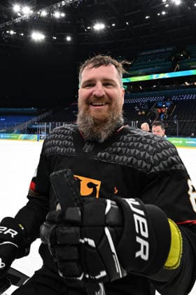 Para Ice hockey, Eishockey - Millano Cortina 2026 Winter Paralympics: Day 6 - Classification Game 5 - 8 Para Ice Hockey - Milano Cortina 2026 Winter Paralympics: Day 6 MILANO SANTAGIULIA ICE HOCKEY ARENA MILANO, ITALY - MARCH 12: Classification Game 5 - 8 Slovakia (SVK) - Germany (GER) PILZ Christian (No. 83, Athlet, Defender, 21.05.1963, Club Dresdner Eisloewen) (Photo by RALF KUCKUCK) Copyright 2026 Ralf Kuckuck Milano Milano Santagiulia Ice Hockey Arena Italy