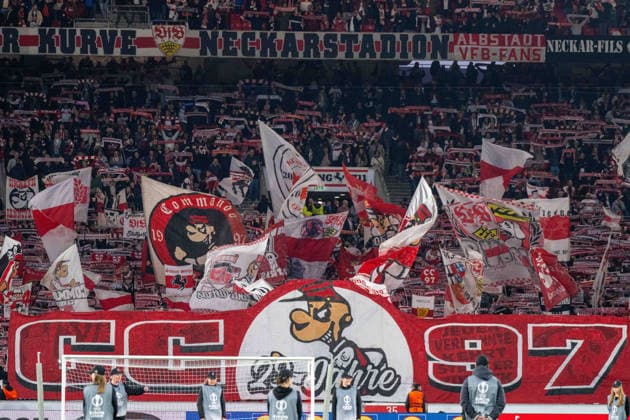 . xettx, Deutschland, Stuttgart, 12.03.2026, Fussball, UEFA Europa League: VfB Stuttgart vs FC Porto, Saison 2025 2026, Achtelfinale, MHP Arena