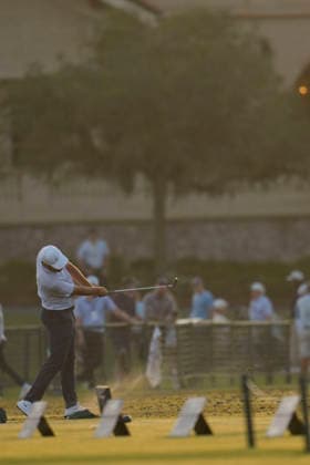 March 12, 2026, Ponte Vedra, Florida, USA: March 12, 2026, Ponte Vedra, Florida.Scottie Scheffler (USA) warms up on the driving range prior to the start of the first round of The PLAYERS Championship at TPC Sawgrass. PGA, Golf Herren Tour 2026: The PLAYERS Championship  - ZUMAd212 20260312_zsp_d212_025 Copyright: xRichardxDolex