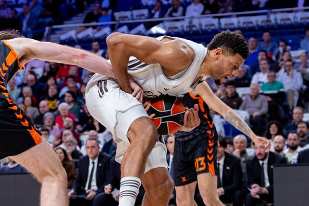 ESP: Real Madrid v Valencia Basket. Euroleague. Edy Tavares of Real Madrid during the Euroleague match, between Real Madrid and Valencia Basket played at Movistar Arena Stadium on March 12, 2026 in Madrid Spain Madrid Spain Basketball Copyright: xAlbaxPachecox xAgenciaxLOFx