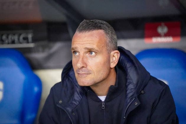 Belgien: Fussball Europa League 2025 - 2026, Achtelfinale - KRC Genk vs SC Freiburg - Cegeka Arena (Genk): Nicky Hayen (Trainer, KRC Genk) Copyright: xJOERANxSTEINSIEKx