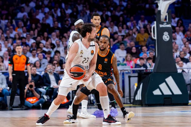 ESP: Real Madrid v Valencia Basket. Euroleague. Sergio Llull of Real Madrid during the Euroleague match, between Real Madrid and Valencia Basket played at Movistar Arena Stadium on March 12, 2026 in Madrid Spain Madrid Spain Basketball Copyright: xAlbaxPachecox xAgenciaxLOFx