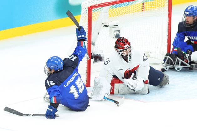 Itsuki Ito (JPN), MARCH 12, 2026 - Para Ice hockey, Eishockey : Classification match 5-8th between Italy - Japan during the Milano Cortina 2026 Paralympic Winter games, Winterspiele,Spiele, Summer games at Milano Santagiulia Ice Hockey Arena in Milano, Italy. Noxthirdxpartyxsales  aflo_323253746