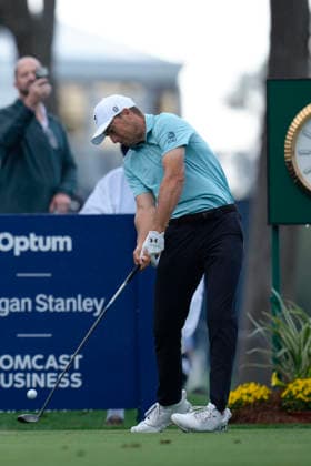 March 12, 2026, Ponte Vedra, Florida, USA: March 12, 2026, Ponte Vedra, Florida.Joran Speith (USA) hits his tee shot on the 10th hole during the first round of The PLAYERS Championship at TPC Sawgrass. PGA, Golf Herren Tour 2026: The PLAYERS Championship  - ZUMAd212 20260312_zsp_d212_033 Copyright: xRichardxDolex