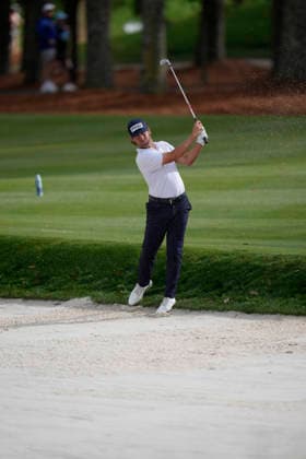 March 12, 2026, Ponte Vedra, Florida, USA: March 12, 2026, Ponte Vedra, Florida.Terry Moore (USA) hits out of the bunker on the 15th hole during the first round of The PLAYERS Championship at TPC Sawgrass. PGA, Golf Herren Tour 2026: The PLAYERS Championship  - ZUMAd212 20260312_zsp_d212_041 Copyright: xRichardxDolex