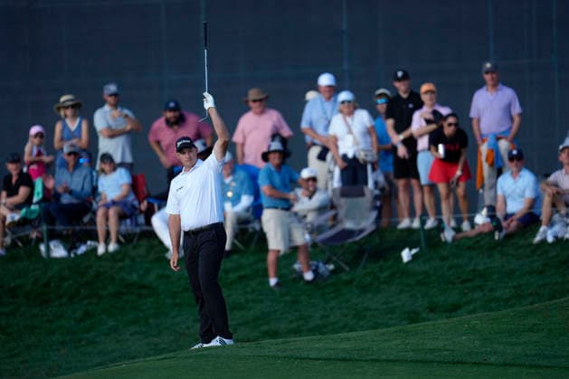 March 12, 2026, Ponte Vedra, Florida, USA: March 12, 2026, Ponte Vedra, Florida.Sepp Straka (Austria)) chips in for a birdie on the 16h hole during the first round of The PLAYERS Championship at TPC Sawgrass. PGA, Golf Herren Tour 2026: The PLAYERS Championship  - ZUMAd212 20260312_zsp_d212_067 Copyright: xRichardxDolex