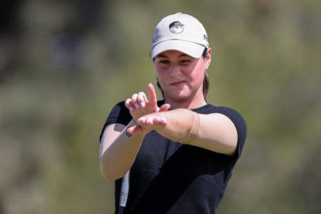 GOLF AUSTRALIAN OPEN WOMEN, Darcey Harry of Wales during the 2026 Women s Australian Open at Kooyonga Golf Club in Adelaide, Friday, March 13, 2026. ( NO ARCHIVING, EDITORIAL USE ONLY ADELAIDE SA AUSTRALIA  Copyright: xMATTxTURNERx 20260313194880218771
