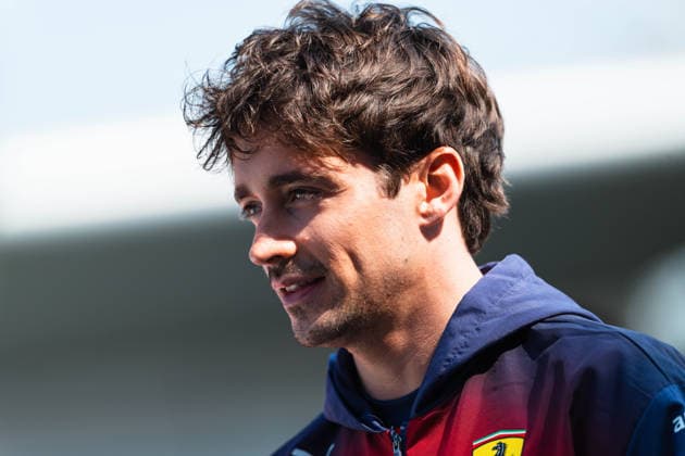 Formula 1 Heineken Chinese Grand Prix 2026 Levi Erb OVERTAKE MAXPPP - Shanghai 13 03 2026 16 LECLERC Charles (mon), Scuderia Ferrari HP, portrait paddock at the Formula 1 Heineken Chinese Grand Prix 2026, the 2nd round of the 2026 FIA Formula 1 World Championship, WM, Weltmeisterschaft at the Shanghai International Circuit in Shanghai, China, from 12 to 15 March 2026 Shanghai Shanghai International Circuit China  Copyright: xOVERTAKE MAXPPPxLevixErbx OVT202603133098 OVT202603133098