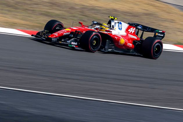 SHANGHAI, CHINA - MARCH 13: Lewis Hamilton of Great Britain driving the (44) Scuderia Ferrari SF-26 on track during practice ahead of the F1 Grand Prix of China at Shanghai International Circuit on March 13, 2026 in Shanghai, China. (Photo by Yu Chun Christopher Wong Eurasia Images) Shanghai China Copyright: x2026xEurasiaxSportxImagesx jp-en-EuSpIm-cw6_F1SHA_20260313_3787