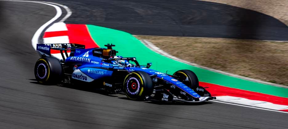 SHANGHAI - Formula 1 driver Alexander Albon of Atlassian Williams F1 Team during the Formula 1 China Shanghai free practice and sprint qualifying at the Shanghai International Circuit on March 13, 2025 in Shanghai, China. (Photo by DeFodi Images) -