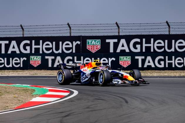 SHANGHAI - Formula 1 driver Liam Lawson of Visa Cash App Racing Bulls Formula One Team during the Formula 1 China Shanghai free practice and sprint qualifying at the Shanghai International Circuit on March 13, 2025 in Shanghai, China. (Photo by DeFodi Images) -