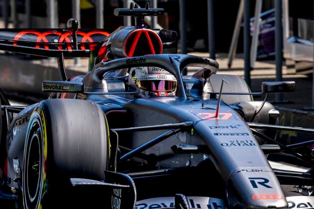 SHANGHAI - Formula 1 driver Nico Hulkenberg of Audi Revolut F1 Team during the Formula 1 China Shanghai free practice and sprint qualifying at the Shanghai International Circuit on March 13, 2025 in Shanghai, China. (Photo by DeFodi Images) -