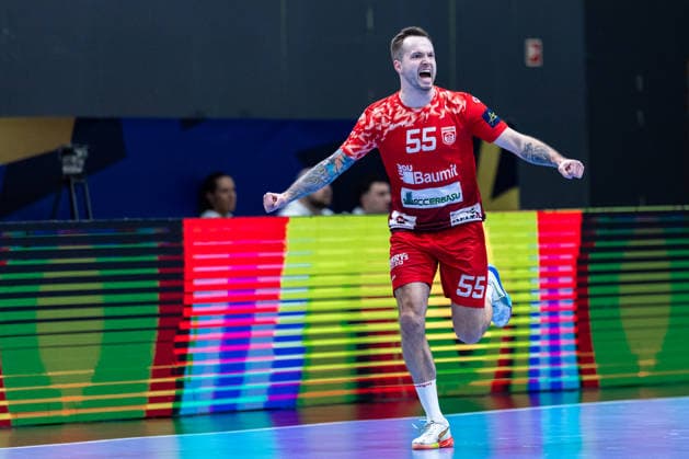 March 12, 2026, Pavilhao Multiusos de Odivelas, Lisbon, Portugal, EHF Champions League 2025 26: Sporting CP vs CS Dinamo Bucuresti; Copyright: HMBxMedia CarlosxSilva