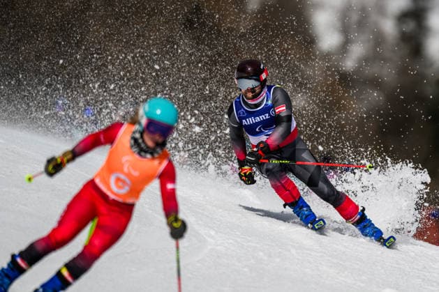260313 Michael Scharnagl of Austria competes in the men s para alpine giant slalom during day 7 of the Milano Cortina 2026 Winter Paralympic Games on March 13, 2026 in Cortina. Photo: Maxim Thore BILDBYRAN kod MT MT1021 alpint alpine skiing paralympic games paralympics paralympiska spel paralympiske leker vinter-paralympics winter paralympics milano cortina 2026 milano cortina 2026 winter paralympic games 7 bbeng storslalom *** 260313 Michael Scharnagl of Austria competes in the men s para alpine giant slalom during day 7 of the Milano Cortina 2026 Winter Paralympic Games on March 13, 2026 in Cortina Photo Maxim Thore BILDBYRAN kod MT MT1021 alpint alpine skiing paralympic games paralympiska spel paralympiske leker vinter paralympics winter paralympics milano cortina 2026 milano cortina 2026 winter paralympic games 7 bbeng storslalom  Copyright: MAXIMxTHORE BB260313MT008