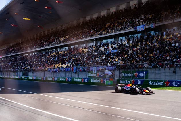 Shanghai Formula 1 Chinese Grand Prix - Practice 1 and Sprint Qualifying MAX VERSTAPPEN (NED) of Oracle Red Bull Racing 3 on Friday during the 2026 Formula 1 Heineken Chinese Grand Prix at the Shanghai Audi International Circuit on March 13, 2026. Photo by Antoine Lapeyre ABACAPRESS.COM Shanghai China  Copyright: xLapeyrexAntoine ABACAx
