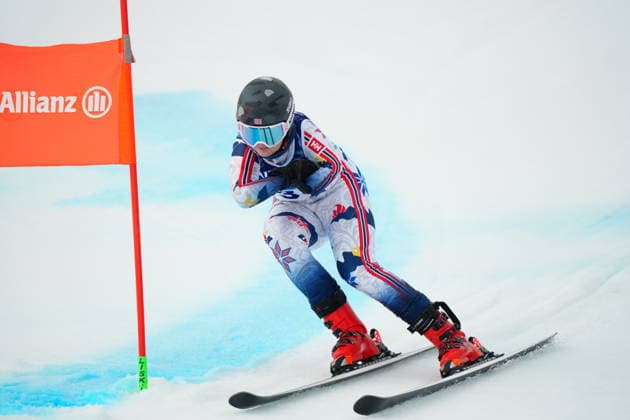 CORTINA, ITALIEN 20260313 Norges Marcus Grasto Nilsson under fredagens storslalom herrar (staende & sittande) i Paralympics i Tofane Alpine Skiiing Center, Cortina. *** Bilden ingar i SPORTPAKET. För övriga BETALBILD *** CORTINA ITALIEN x10500x *** CORTINA, ITALY 20260313 Norways Marcus Grasto Nilsson during Fridays mens giant slalom standing seated in the Paralympics in Tofane Alpine Skiing Center, Cortina The picture is in the SPORT PACKAGE For others PAY PICTURE CORTINA ITALY x10500x  Copyright: xOscarxOlsson ParasportxSverigex TTx PARALYMPICS 2026 STORSLALOM