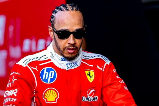 SHANGHAI - Formula 1 driver Lewis Hamilton of Scuderia Ferrari HP during the Formula 1 China Shanghai Sprint Qualifying at the Shanghai International Circuit on March 13, 2025 in Shanghai, China. (Photo by DeFodi Images) -
