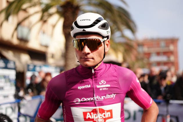 Van Der Poel Mathieu Of Alpecin-Premier Tech during the 184-kilometer Stage 5 of the Tirreno-Adriatico cycling race from Marotta-Mondolfo to Mombaroccio - Italy,- Friday, March 13, 2026. - cycling .  Copyright: xMassimoxPaolone LaPressex