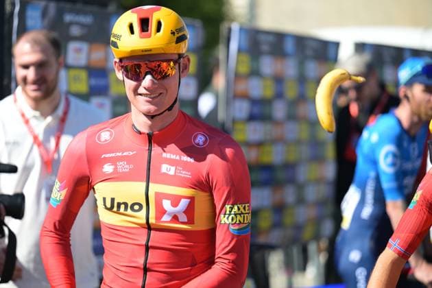 pictured before the sixth stage of 84th edition of the Paris-Nice cycling race, a race from Barbentane to Apt (179,3 km), on Friday 13 March 2026. DAVIDxPINTENS  x167355587x