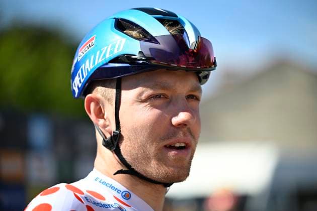 Paris Nice 2026 Stage 6 APT, FRANCE - MARCH 13 : Pedersen Casper (DEN) of Soudal Quick-Step during stage 6 of the 84th edition of Paris - Nice an UCI World Tour 2.UWT cycling road race stage for Men Elite of 179.3 km with start in Barbentane and finish in Apt on March 13, 2026 in Apt, France, 13 03 2026 ( Motordriver Guy De Vuyst - Apt France  Copyright: xNicoxVereeckenx
