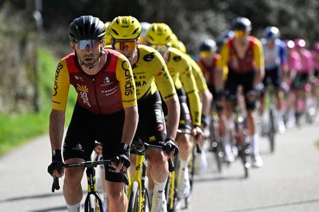 Paris Nice 2026 Stage 6 APT, FRANCE - MARCH 13 : Thomas Benjamin (FRA) of Cofidis during stage 6 of the 84th edition of Paris - Nice an UCI World Tour 2.UWT cycling road race stage for Men Elite of 179.3 km with start in Barbentane and finish in Apt on March 13, 2026 in Apt, France, 13 03 2026 ( Motordriver Guy De Vuyst - Apt France  Copyright: xNicoxVereeckenx