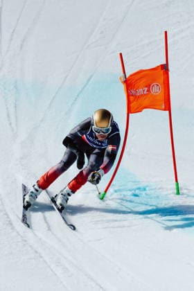 PARALYMPICS - Winter Paralympics Milano Cortina 2026 CORTINA D AMPEZZO,ITALY,13.MAR.26 - PARALYMPICS, SNOWBOARD - Paralympic Winter games, Winterspiele,Spiele, Summer games Milano Cortina 2026, banked slalom, men. Image shows Manuel Rachbauer (AUT).  GEPAxpictures xMatthiasxTrinkl