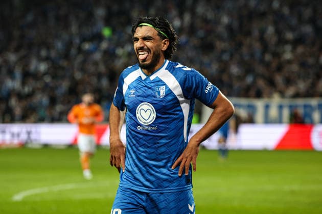 Rayan Ghrieb (1. FC Magdeburg,29) - 2. Fußball Bundesliga Saison 2025-2026 1. FC Magdeburg vs. SV Darmstadt 98 in der Avnet Arena in Magdeburg - Aktion,Fußball,Mann,Männer,Deutschland,13.03.2026