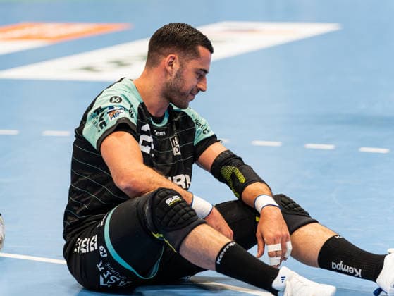 Ruben Sousa (HC Oppenweiler Backnang, 22) ist frustriert VfL Eintracht Hagen vs. HC Oppenweiler Backnang , Handball, 2. Bundesliga, 24. Spieltag, Saison 2025 2026, 13.03.2026 VfL Eintracht Hagen vs. HC Oppenweiler Backnang , Handball, 2. Bundesliga, 24. Spieltag, Saison 2025 2026, 13.03.2026 Hagen Copyright: xEibner-Pressefoto DamianxKruczynx EP_DKI