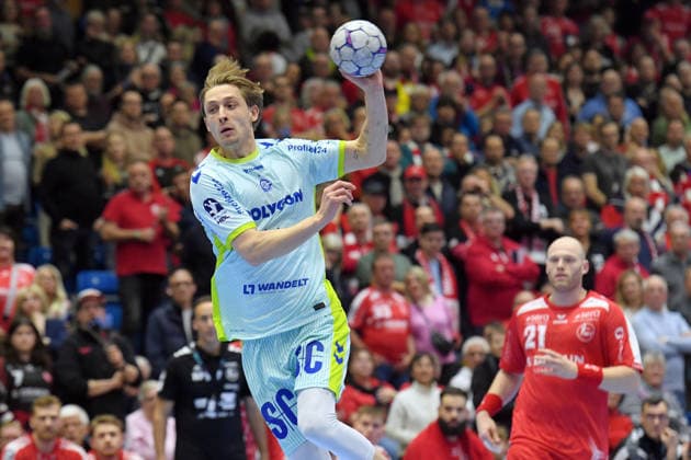 Mathis Haeseler (VfL Gummersbach 11), Arnar Freyr Arnarsson (MT Melsungen 21) (R) , GER, MT Melsungen - VfL Gummersbach, Handball, 1. Bundesliga, 25. Spieltag, Saison 2025 2026, 13.03.2026, GER, MT Melsungen - VfL Gummersbach, Handball, 1. Bundesliga, 25. Spieltag, Saison 2025 2026, 13.03.2026 Kassel Copyright: xEibner-Pressefotox xRolandxSippex EP_RSL