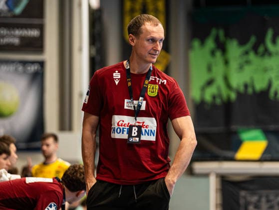 Pavel Prokopec (VfL Eintracht Hagen, Trainer) ist zufrieden VfL Eintracht Hagen vs. HC Oppenweiler Backnang , Handball, 2. Bundesliga, 24. Spieltag, Saison 2025 2026, 13.03.2026 VfL Eintracht Hagen vs. HC Oppenweiler Backnang , Handball, 2. Bundesliga, 24. Spieltag, Saison 2025 2026, 13.03.2026 Hagen Copyright: xEibner-Pressefoto DamianxKruczynx EP_DKI