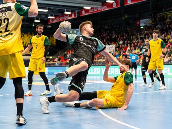 Timm Buck (HC Oppenweiler Backnang, 06) beim Torwurf VfL Eintracht Hagen vs. HC Oppenweiler Backnang , Handball, 2. Bundesliga, 24. Spieltag, Saison 2025 2026, 13.03.2026 VfL Eintracht Hagen vs. HC Oppenweiler Backnang , Handball, 2. Bundesliga, 24. Spieltag, Saison 2025 2026, 13.03.2026 Hagen Copyright: xEibner-Pressefoto DamianxKruczynx EP_DKI