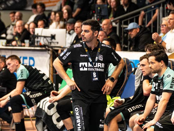 Rui Silva (HC Oppenweiler Backnang, Head Coach) VfL Eintracht Hagen vs. HC Oppenweiler Backnang , Handball, 2. Bundesliga, 24. Spieltag, Saison 2025 2026, 13.03.2026 VfL Eintracht Hagen vs. HC Oppenweiler Backnang , Handball, 2. Bundesliga, 24. Spieltag, Saison 2025 2026, 13.03.2026 Hagen Copyright: xEibner-Pressefoto DamianxKruczynx EP_DKI