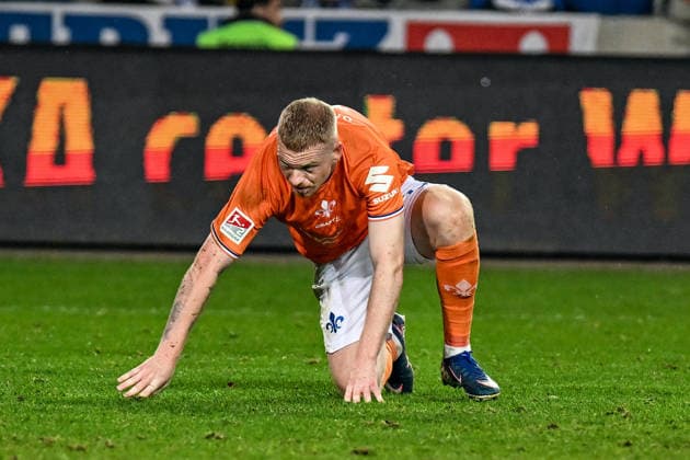 Fußball I Herren I Saison 2025-2026 I 2. Bundesliga I 26. Spieltag I 1. FC Magdeburg - SV Darmstadt 98 I 13.03.2026 Kai Klefisch (17, SV Darmstadt 98) Magdeburg Avnet Arena (Heinz-Krügel-Platz 1) Sachsen-Anhalt Deutschland