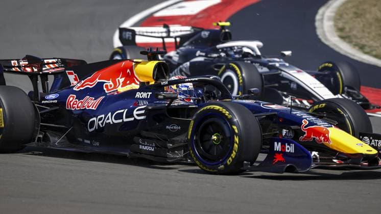 SHANGHAI - Max Verstappen (Oracle Red Bull Racing) in action during the sprint race at the Shanghai International Circuit ahead of the Chinese Grand Prix. SANDER KONING ANP xVIxANPxSportx xxANPxIVx 553272137 originalFilename: 553272137.jpg