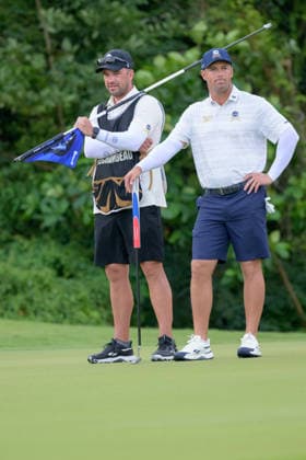 March 14, 2026, Singapore, Ingapore, Singapore: USAÃ¢â‚¬â ¢s Bryson DECHAMBEAU in action. LIV Golf Round 3 Singapore Singapore Singapore - ZUMAr144 20260314_zap_r144_017 Copyright: xJaynexRussellx
