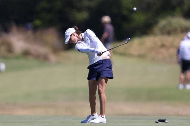 GOLF AUSTRALIAN OPEN WOMEN, Agathe Laisne of France during the 2026 Women s Australian Open at Kooyonga Golf Club in Adelaide, Saturday, March 14, 2026. ( NO ARCHIVING, EDITORIAL USE ONLY ADELAIDE SA AUSTRALIA  Copyright: xMATTxTURNERx 20260314151950195738