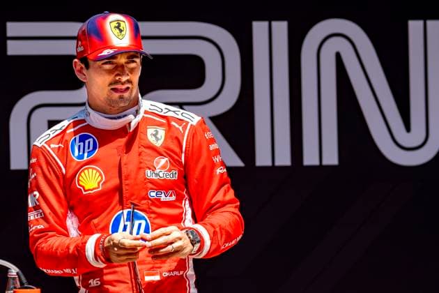 SHANGHAI - Formula 1 driver Charles Leclerc of Scuderia Ferrari HP during the Formula 1 China Shanghai sprint race at the Shanghai International Circuit on March 14, 2025 in Shanghai, China. (Photo by DeFodi Images) -