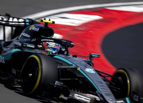 SHANGHAI - Andrea Kimi Antonelli (Mercedes) during the sprint race at the Shanghai International Circuit ahead of the Chinese Grand Prix. SANDER KONING ANP xVIxANPxSportx xxANPxIVx 553274420 originalFilename: 553274420.jpg