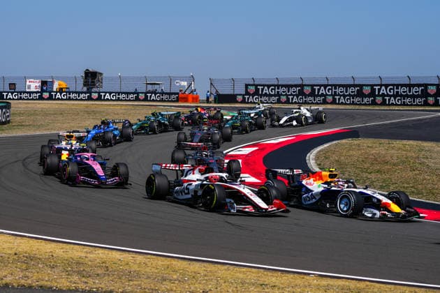 CHINA-MOTORSPORTS F1-SHANGHAI F1 car in action during sprint at Shanghai International Circuit during the F1 Chinese Grand Prix, Shanghai, China, March 14, 2026. NEXPHER Peter Li SHANGHAI
