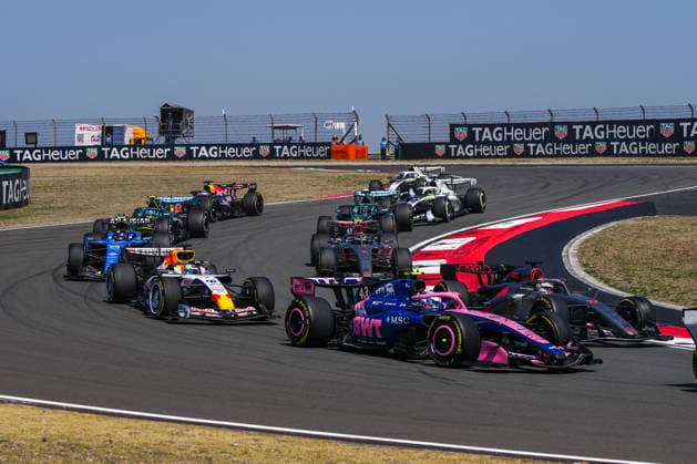 CHINA-MOTORSPORTS F1-SHANGHAI F1 car in action during sprint at Shanghai International Circuit during the F1 Chinese Grand Prix, Shanghai, China, March 14, 2026. NEXPHER Peter Li SHANGHAI