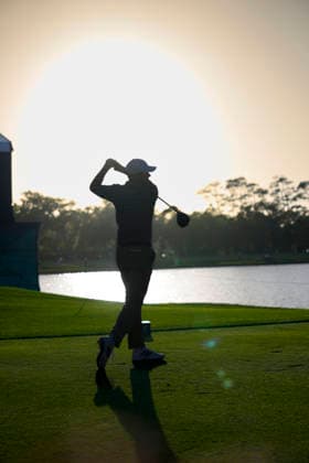 March 13, 2026, Ponte Vedra, Florida, USA: March 13, 2026, Ponte Vedra, Florida.Ludvig Aberg (Sweden) hits a drive on the 18th tee during the second round of The PLAYERS Championship at TPC Sawgrass. Ponte Vedra USA - ZUMAd212 20260313_zsp_d212_035 Copyright: xRichardxDolex