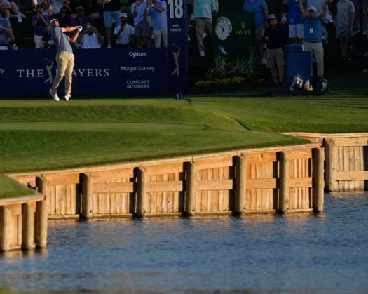 March 13, 2026, Ponte Vedra, Florida, USA: March 13, 2026, Ponte Vedra, Florida.Scottie Scheffler (USA) hits a drive on the 18th hole during the second round of The PLAYERS Championship at TPC Sawgrass. Ponte Vedra USA - ZUMAd212 20260313_zsp_d212_050 Copyright: xRichardxDolex