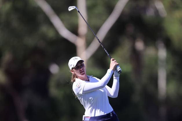 GOLF AUSTRALIAN OPEN WOMEN, Magdalena Simmermacher of Argentina during the 2026 Women s Australian Open at Kooyonga Golf Club in Adelaide, Saturday, March 14, 2026. ( NO ARCHIVING, EDITORIAL USE ONLY ADELAIDE SA AUSTRALIA  Copyright: xMATTxTURNERx 20260314172203980290