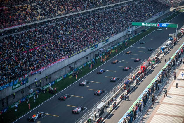 Shanghai Formula 1 Chinese Grand Prix - Sprint Race General View during the Sprint of the Formula One Grand Prix at the Shanghai International Circuit in Shanghai on March 14, 2026. Photo by Eliot Blondet ABACAPRESS.COM Shanghai Chine China  Copyright: xBlondetxEliot ABACAx