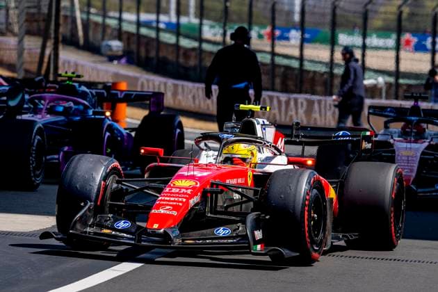 SHANGHAI - Formula 1 driver Lewis Hamilton of Scuderia Ferrari HP during the Formula 1 China Shanghai sprint race at the Shanghai International Circuit on March 14, 2025 in Shanghai, China. (Photo by DeFodi Images) -