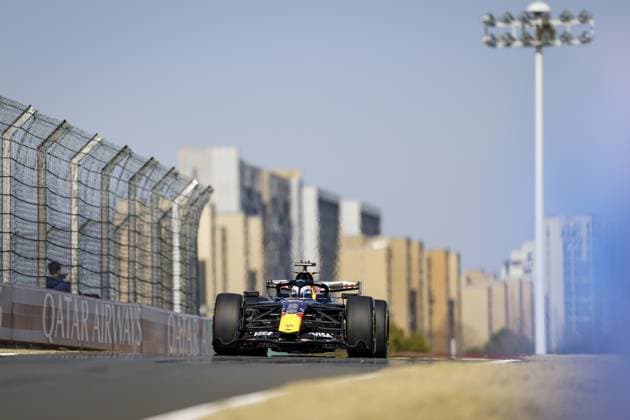 SHANGHAI - Max Verstappen (Oracle Red Bull Racing) in action during qualifying at the Shanghai International Circuit ahead of the Chinese Grand Prix. SANDER KONING ANP xVIxANPxSportx xxANPxIVx 553279512 originalFilename: 553279512.jpg