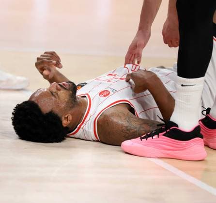 March 13, 2026, Sabadell, Barcelona, Spain: Barcelona Spain 13.03.2026 Levi Randolph (Hapoel Ibi Tel Aviv) looks during the Basketball Euroleague match between FC Barcelona, Barca and Hapoel Ibi Tel Aviv at Palau Blaugrana on13 March 2026 in Barcelona. Basketball Euroleague: FC Barcelona 75-80 Hapoel Ibi Tel Aviv  - ZUMAu50_ 20260313_zsp_u50_003 Copyright: xXavixUrgelesx