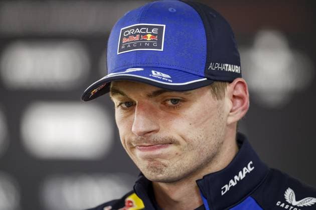 SHANGHAI - Max Verstappen (Oracle Red Bull Racing) after qualifying at the Shanghai International Circuit ahead of the Chinese Grand Prix. SANDER KONING ANP xVIxANPxSportx xxANPxIVx 553282171 originalFilename: 553282171.jpg